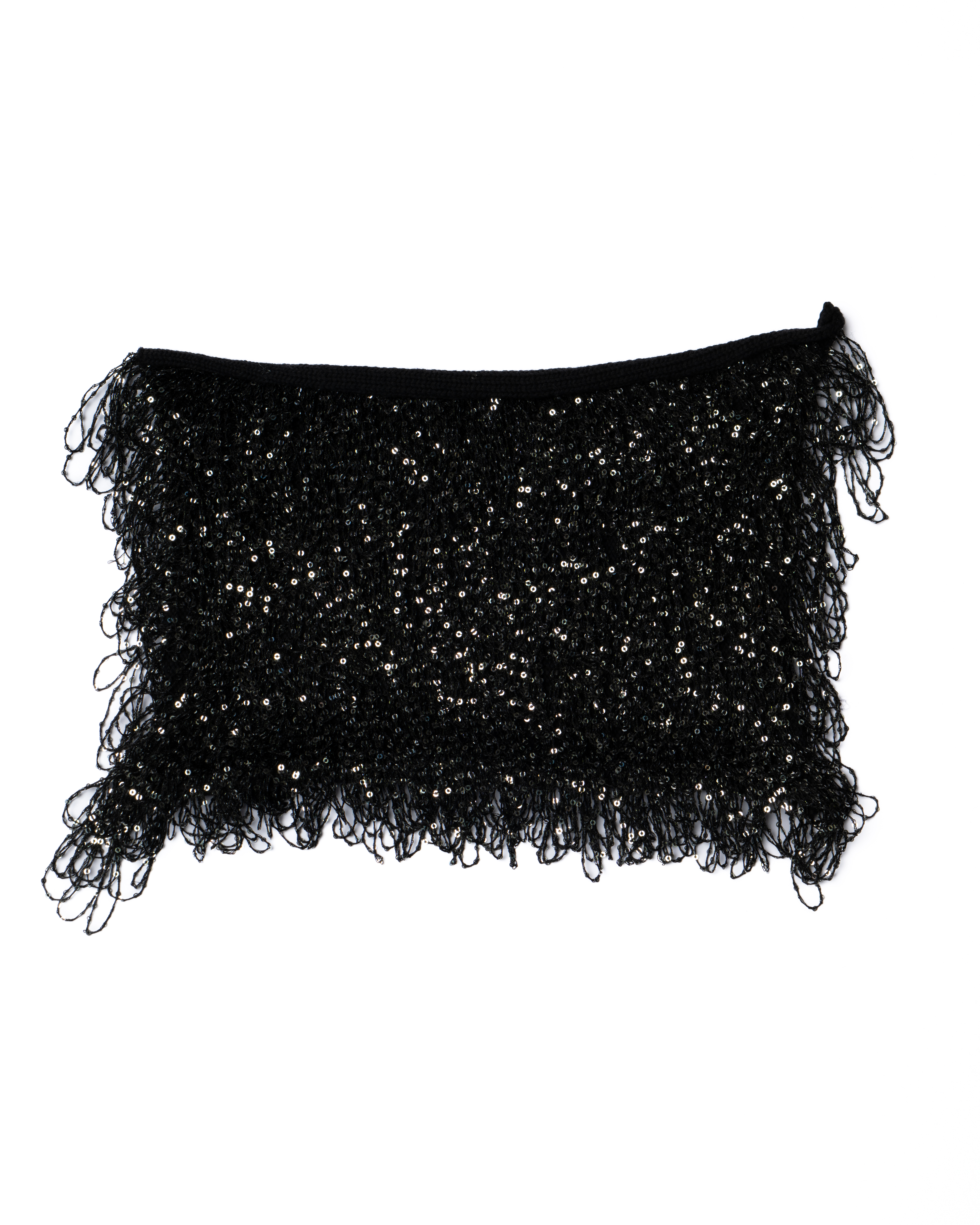 Echantillon plumasserie, Starlight. Couleur : noir Catégorie : Black