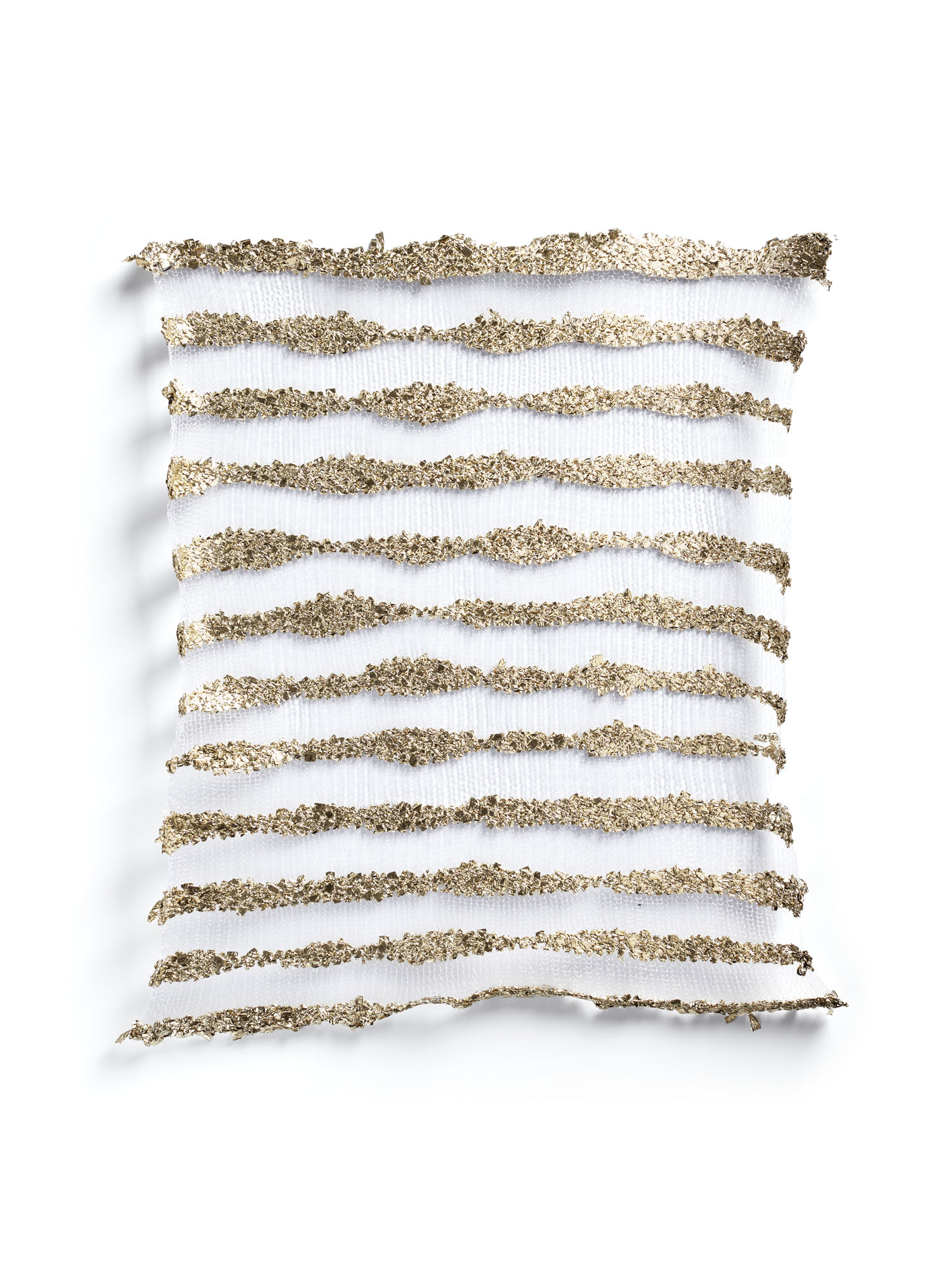 Echantillon plumasserie, Golden whisper. Couleur : blanc, gold Catégorie : Gold