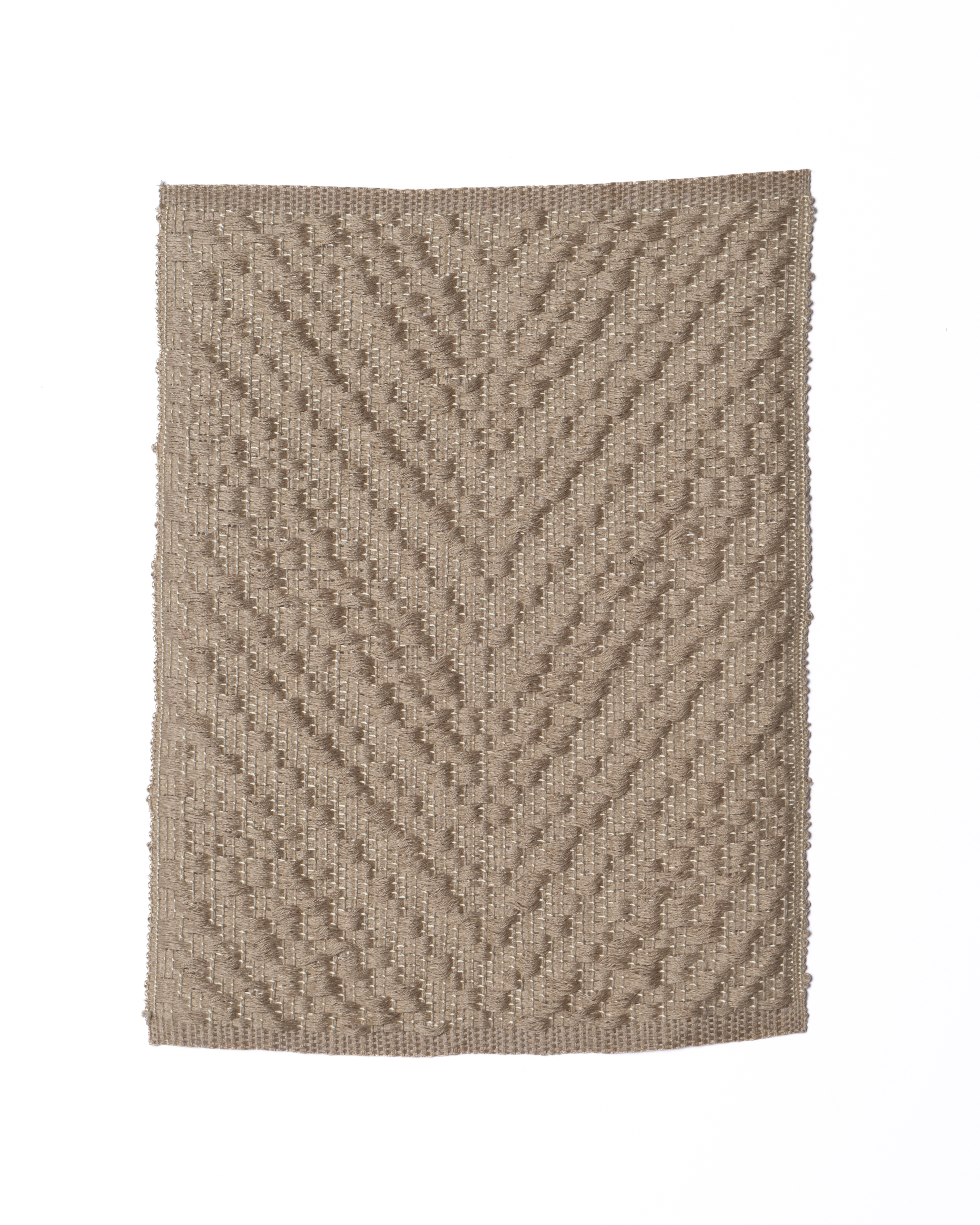 Echantillon Tissage, Parure. Couleur : Beige Catégorie : Graphic