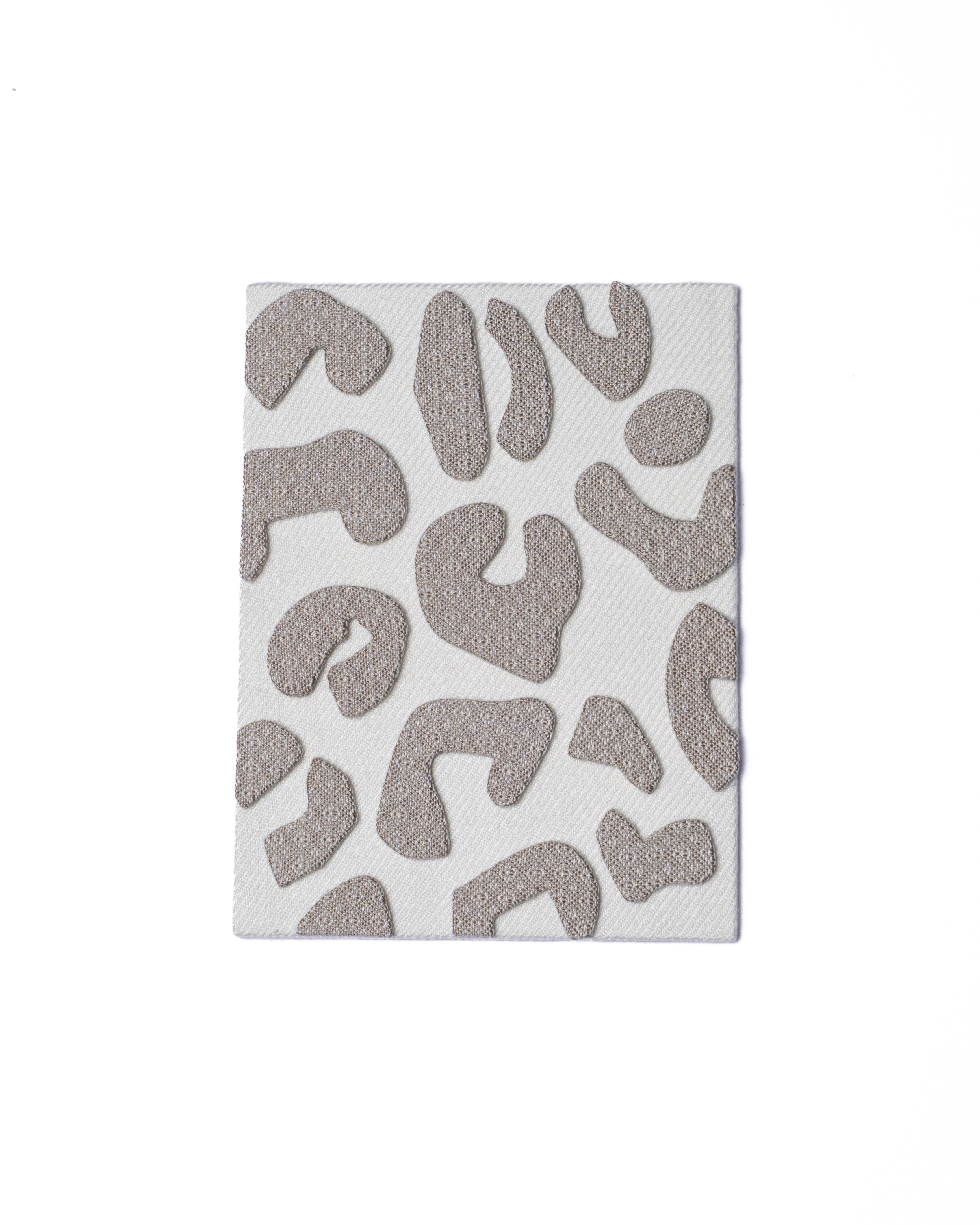 Echantillon Tissage, Waghoba. Couleur : Beige, Blanc Catégorie : marqueterie