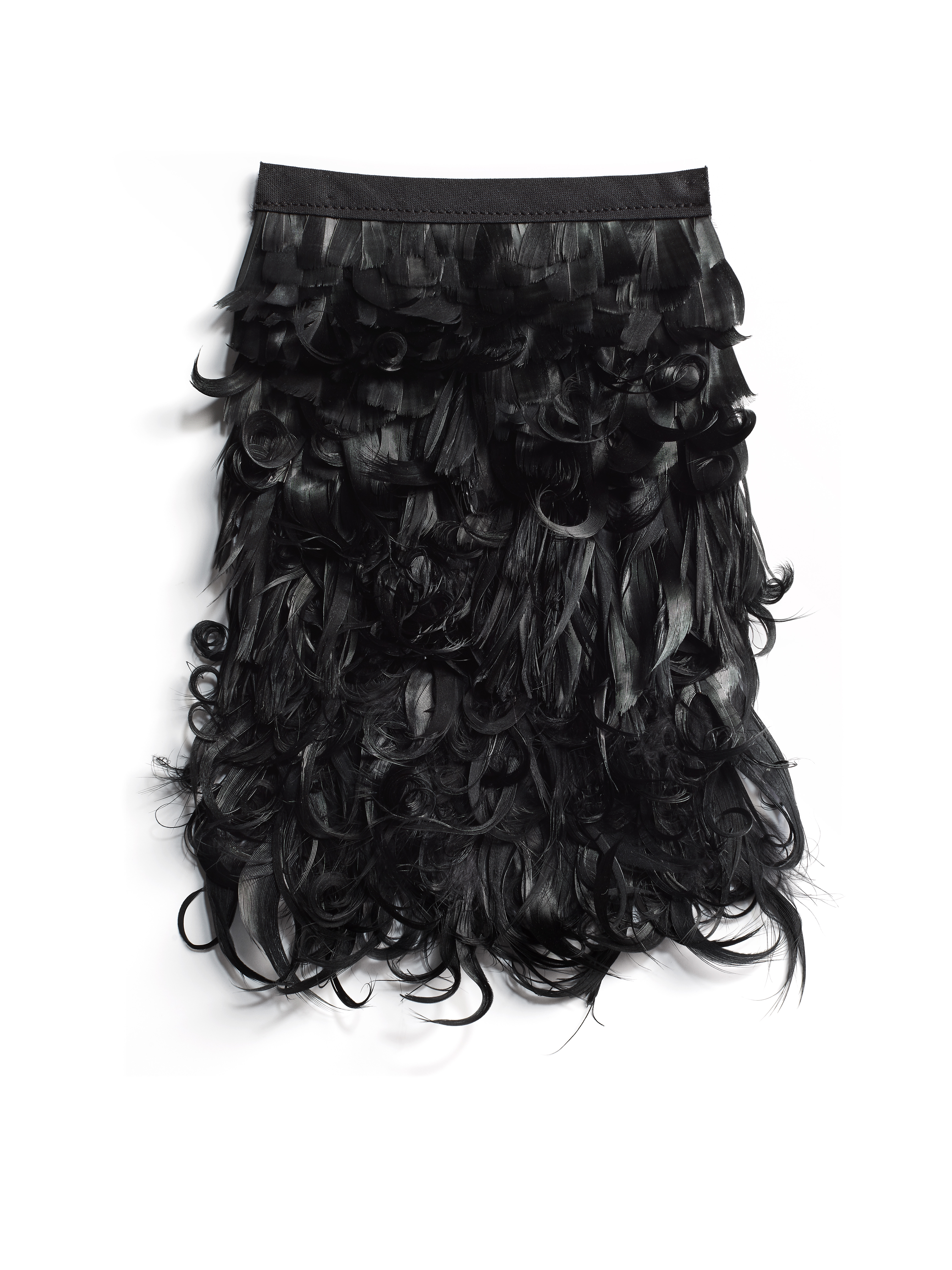 Echantillon plumasserie, Smith. Couleur : noir Catégorie : Black