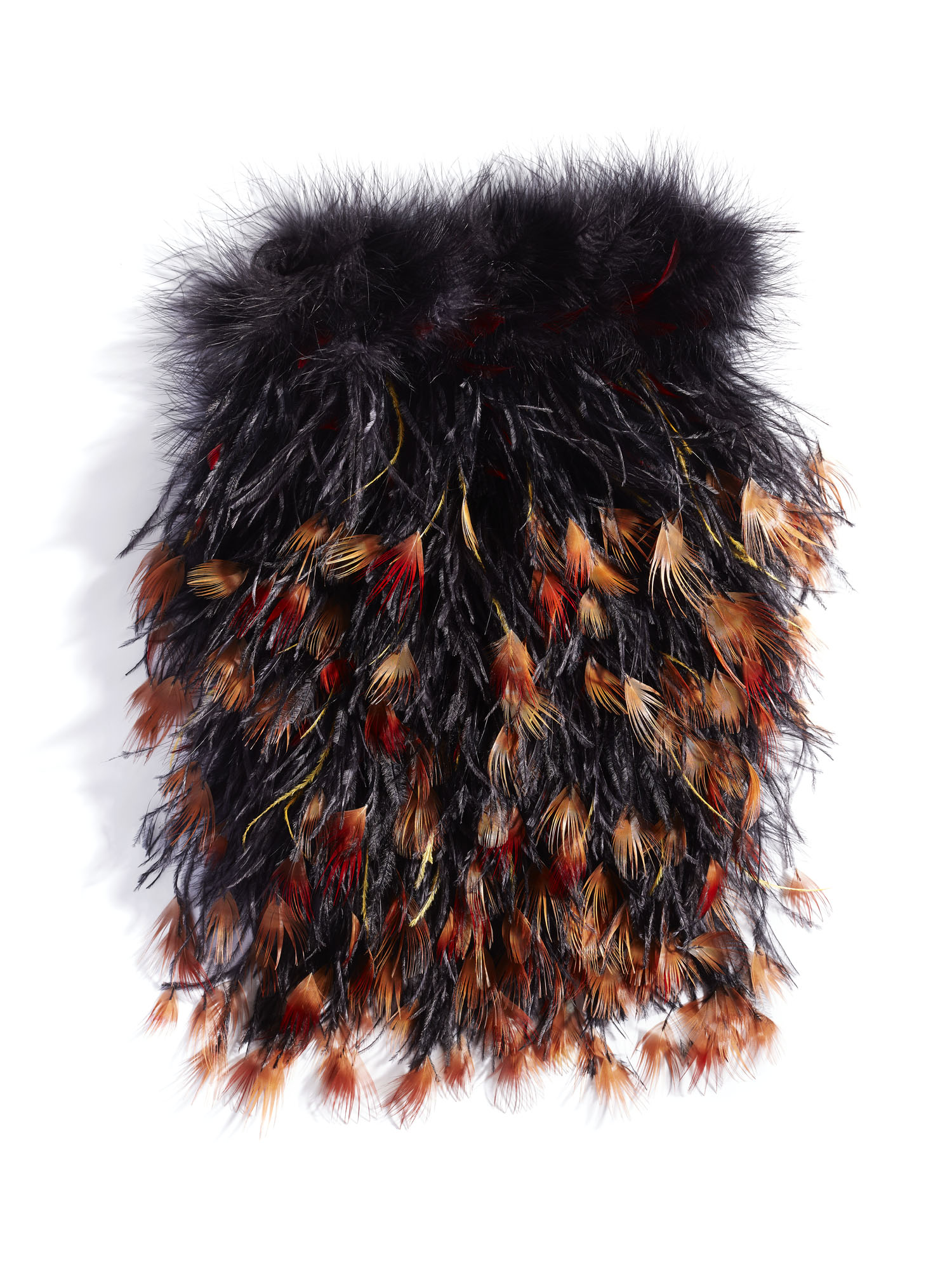 Echantillon plumasserie, Pyroclast. Couleur : noir, feu Catégorie : Fluffy