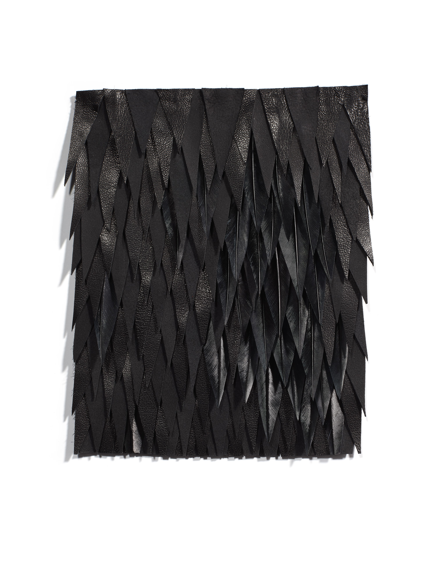 Echantillon Plumasserie, Vertigo. Couleur : Noir Catégorie : Black