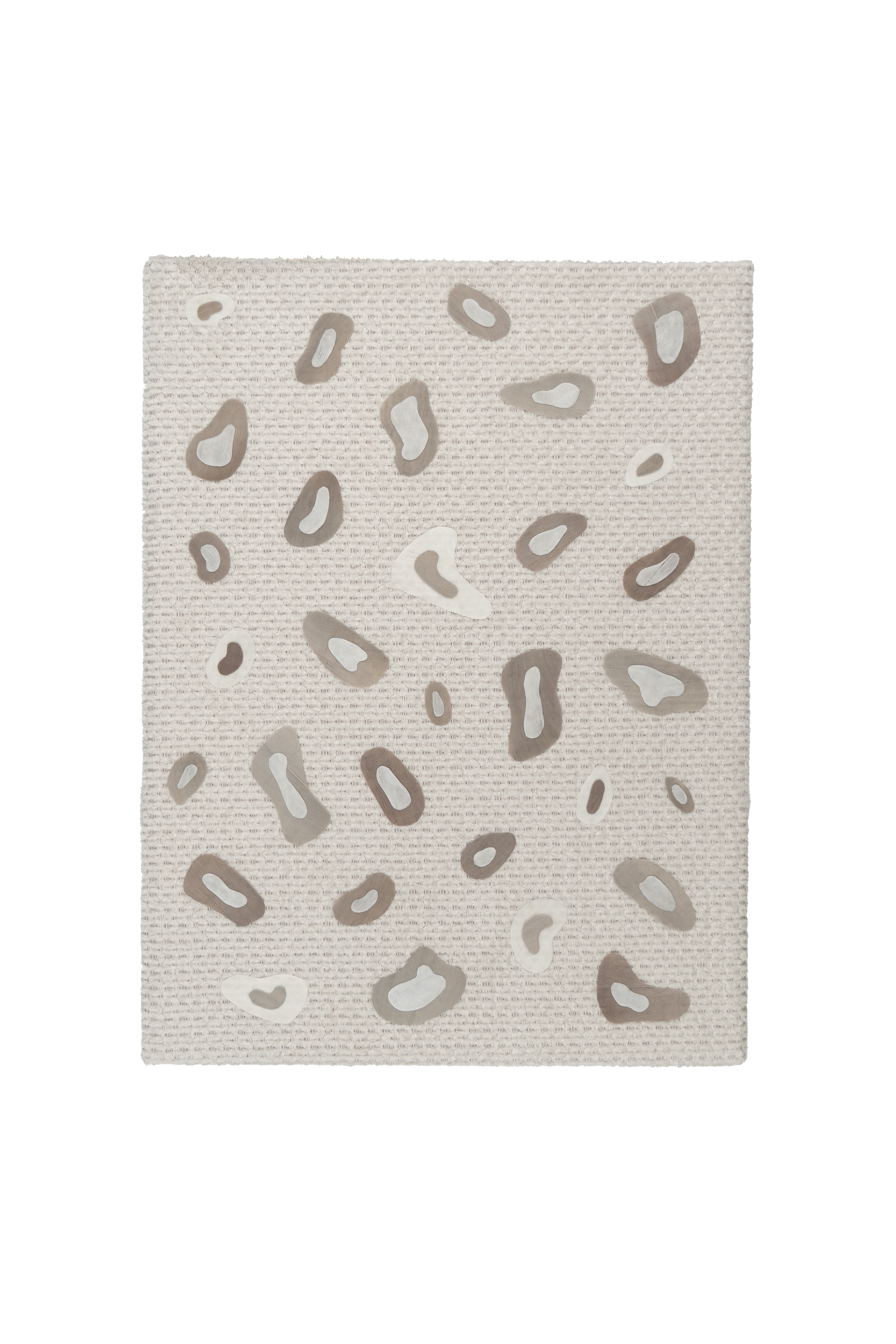 Echantillon mplumasserie, Nenuphar. Couleur : Gris, Catégorie : Animal