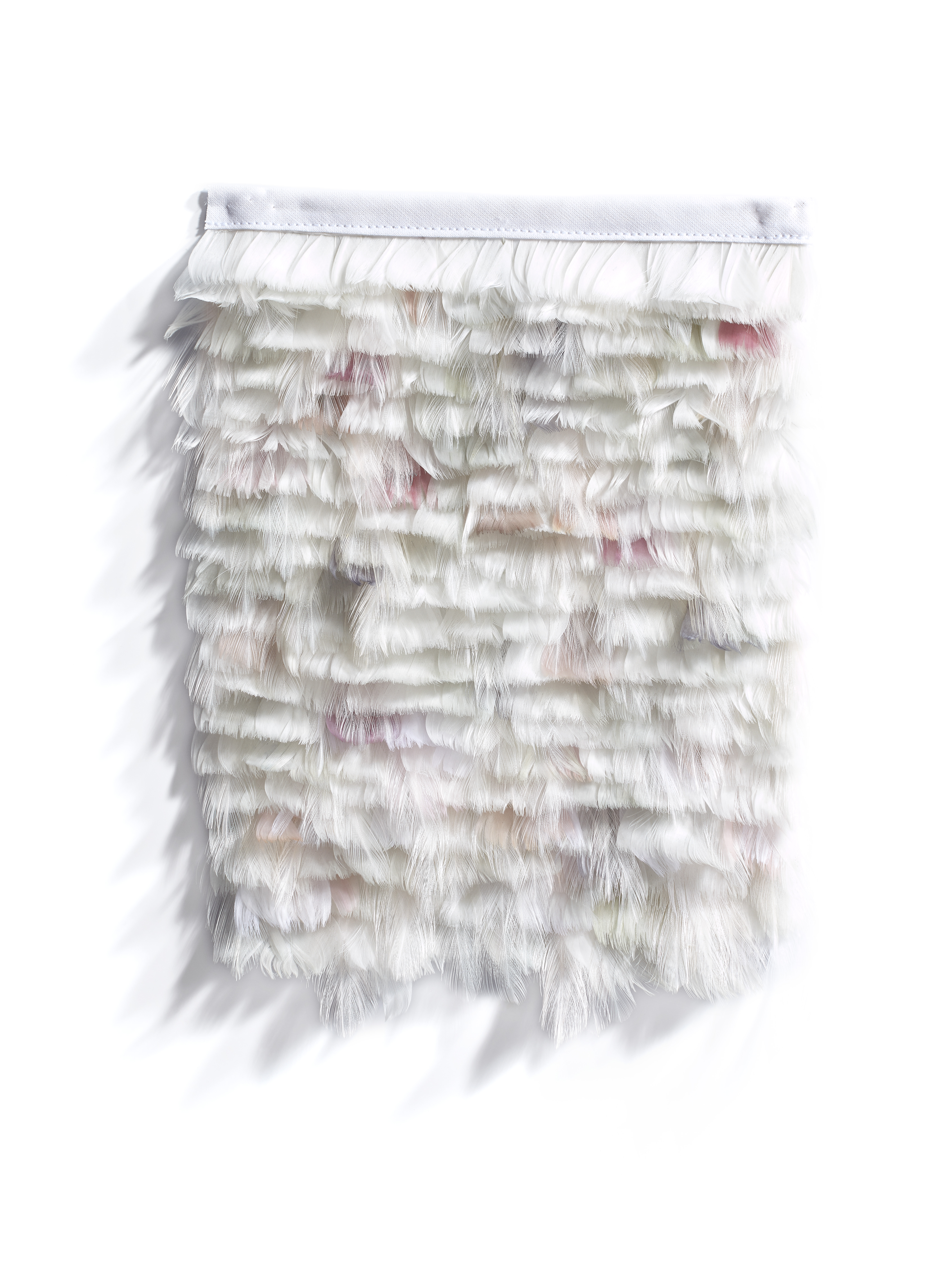 Echantillon plumasserie, Blushi. Couleur : Rose, Blanc Catégorie : Miscellanous