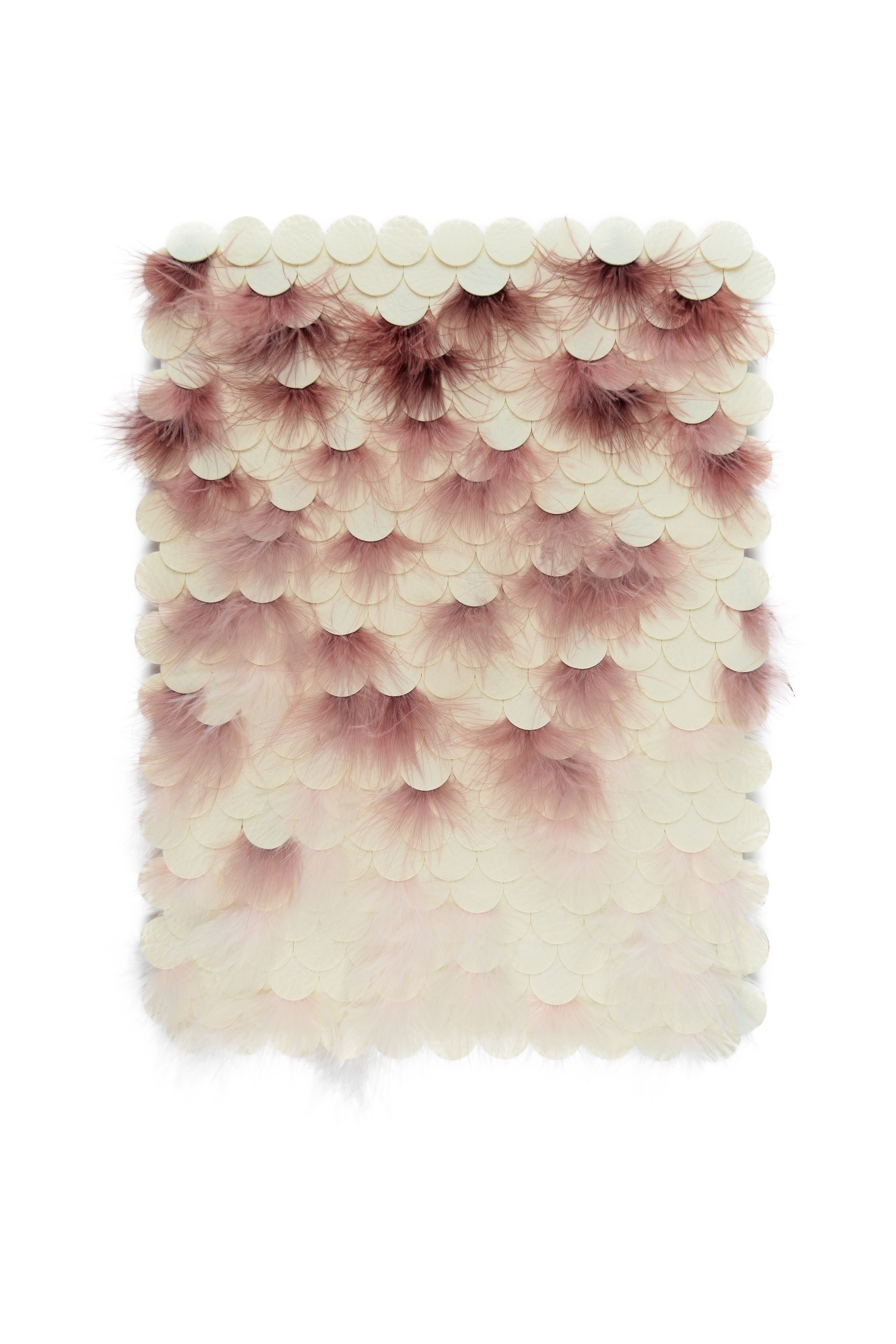 Echantillon plumasserie, Fluffish. Couleur : Rose Catégorie : Graphic